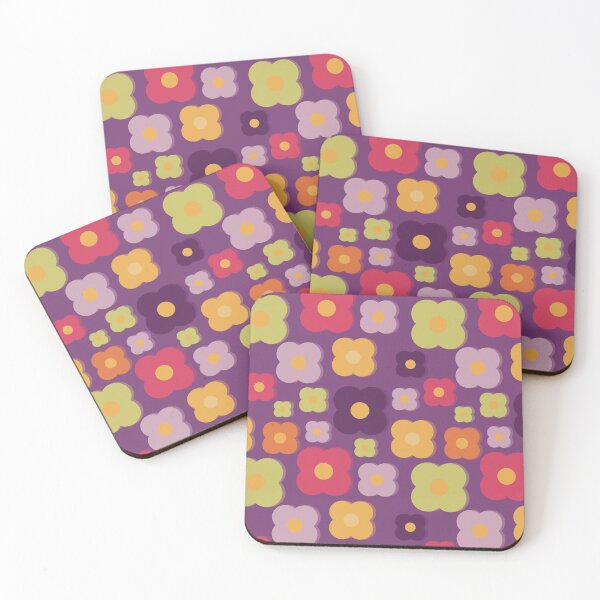Item preview, Retro Flower Pattern 2 designed and sold by The Innocent Ghost Project.