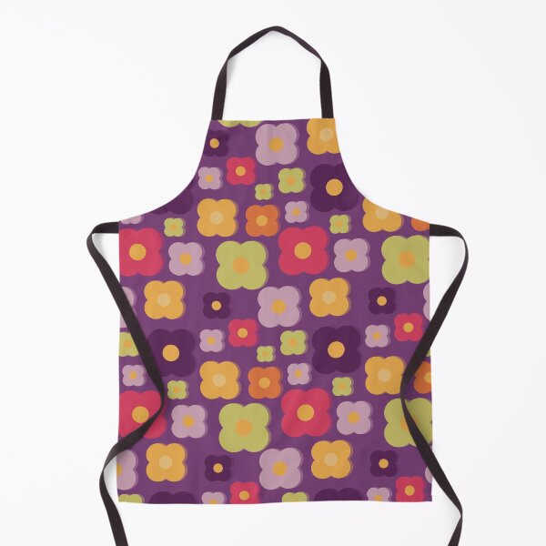 Item preview, Retro Flower Pattern 2 designed and sold by The Innocent Ghost Project.