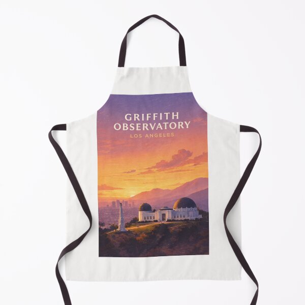 Item preview, Griffith Observatory Los Angeles Skyline and Hollywood Hills Sunset designed and sold by Places On Earth.