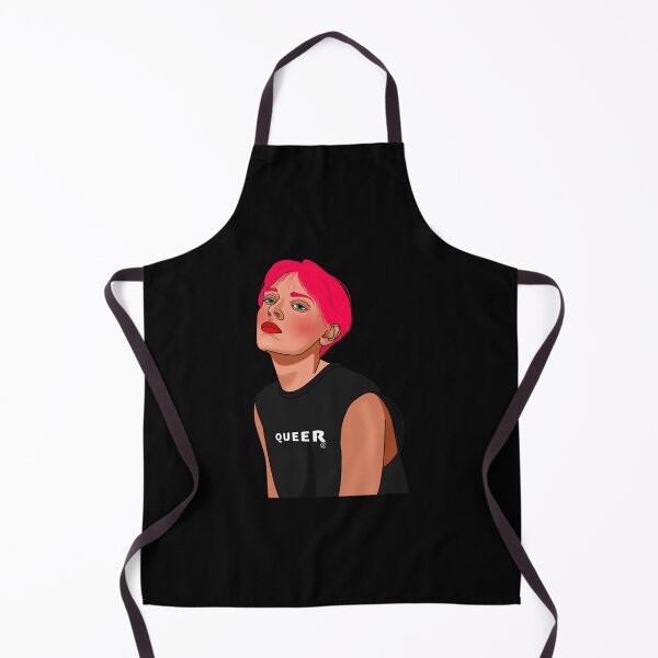 Item preview, Queer Boy Creative Pink Hair Masculine Fine Line Art designed and sold by ChristiPeta.
