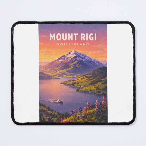Item preview, Mount Rigi Switzerland Overlooking Lake Lucerne and Swiss Alps designed and sold by Places On Earth.