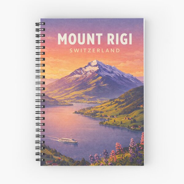 Item preview, Mount Rigi Switzerland Overlooking Lake Lucerne and Swiss Alps designed and sold by Places On Earth.