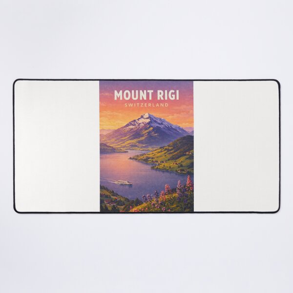 Item preview, Mount Rigi Switzerland Overlooking Lake Lucerne and Swiss Alps designed and sold by Places On Earth.
