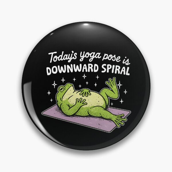 Item preview, Copy of Today's Yoga Pose Is Downward Spiral designed and sold by kar buncles.