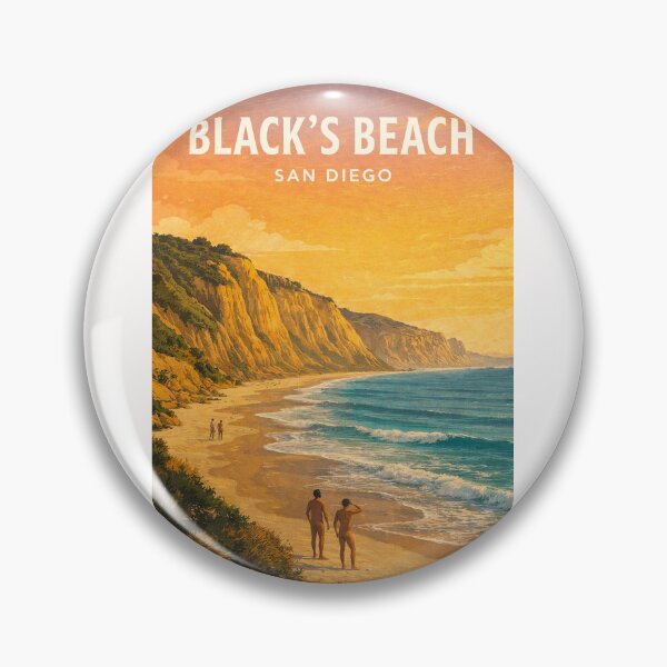 Item preview, Blacks Beach San Diego Coastal Cliffs and Pacific Shoreline designed and sold by Places On Earth.