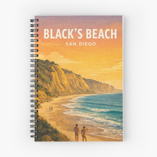 Item preview, Blacks Beach San Diego Coastal Cliffs and Pacific Shoreline designed and sold by Places On Earth.