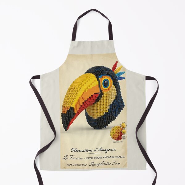 Item preview, Toucan Toco brick portrait designed and sold by PASSION AND FUN WORLD .