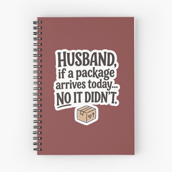 Item preview, Husband If A Package Arrives Today No It Didn't Funny Sticker | Shopping Addict Wife Quote Sticker | Delivery Parcel Marriage Humor Decal | Online Shopping Gift designed and sold by SergioMiklos.