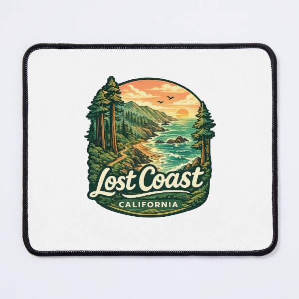 Item preview, California Lost Coast Coastal Redwoods and Pacific Wilderness designed and sold by Places On Earth.