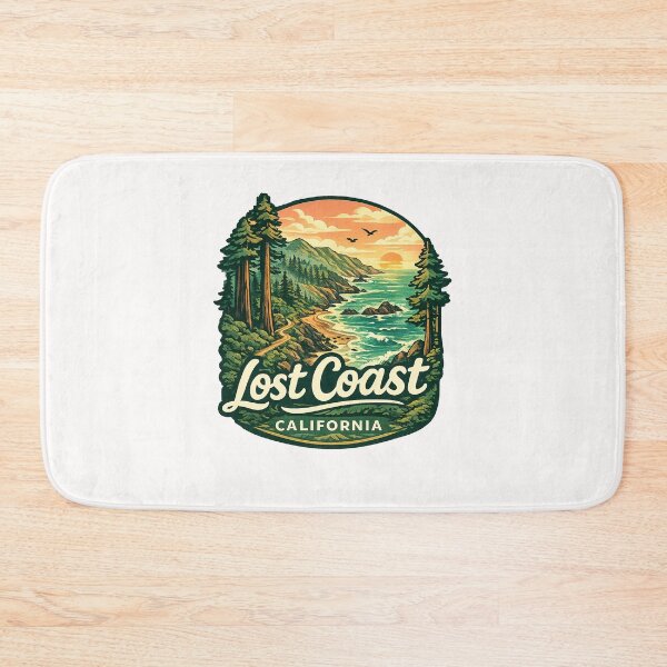 Item preview, California Lost Coast Coastal Redwoods and Pacific Wilderness designed and sold by Places On Earth.