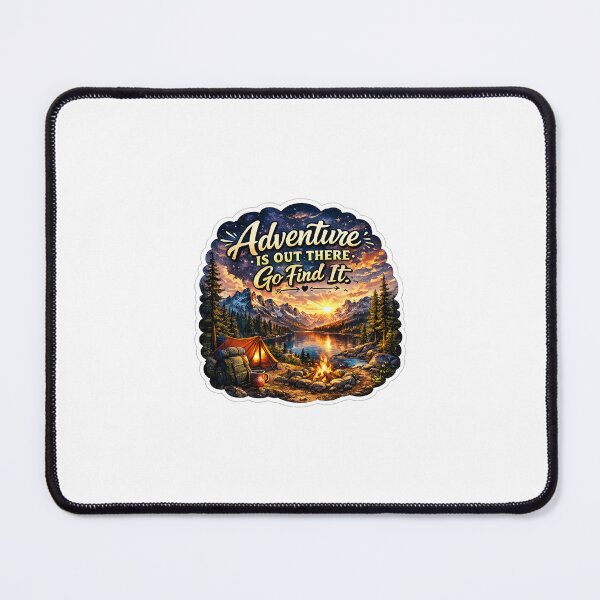Item preview, Adventure Is Out There. Go Find It. designed and sold by SufirKapur.