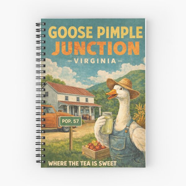 Item preview, Goose Pimple Junction Virginia Rural Countryside Landmark designed and sold by Places On Earth.