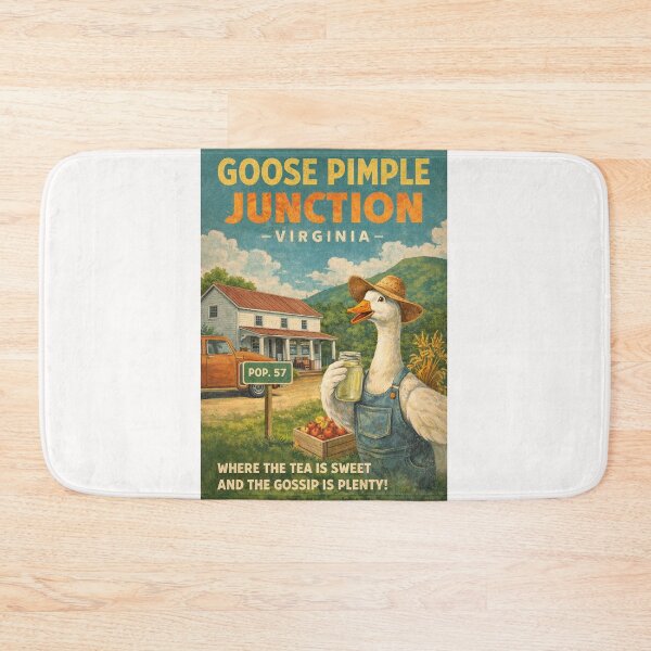 Item preview, Goose Pimple Junction Virginia Rural Countryside Landmark designed and sold by Places On Earth.