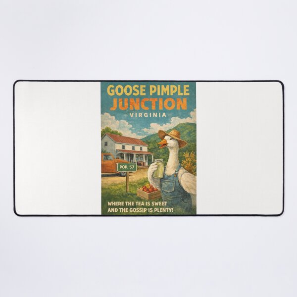 Item preview, Goose Pimple Junction Virginia Rural Countryside Landmark designed and sold by Places On Earth.