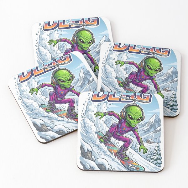 Item preview, DLBG i3 - Alien Snowboarder  designed and sold by DLBG-STORE.