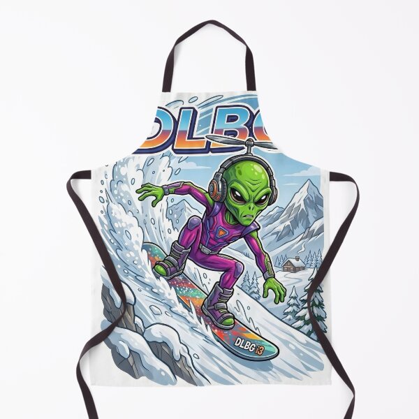 Item preview, DLBG i3 - Alien Snowboarder  designed and sold by DLBG-STORE.