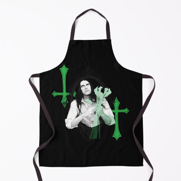 Item preview, Musician Holding Lilies With Inverted Crosses Poster designed and sold by ZIZIS.