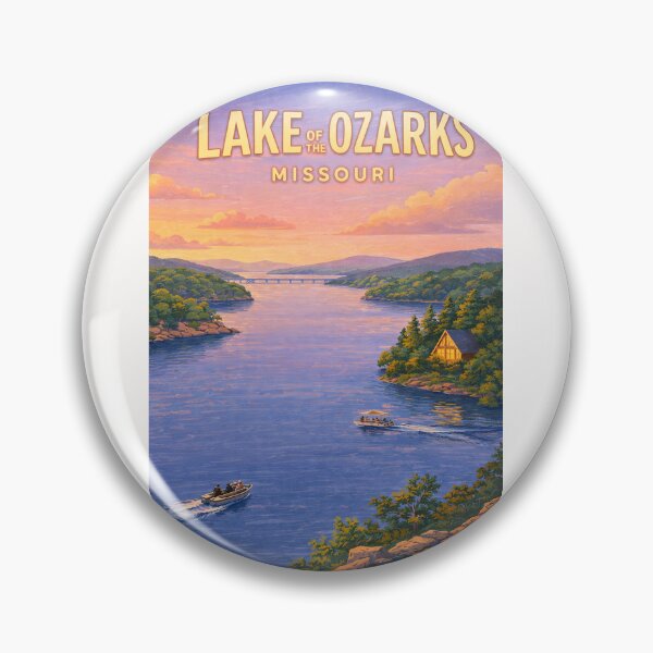 Item preview, Lake of the Ozarks Missouri Scenic Waterfront and Ozark Hills designed and sold by Places On Earth.