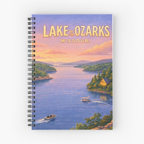 Item preview, Lake of the Ozarks Missouri Scenic Waterfront and Ozark Hills designed and sold by Places On Earth.