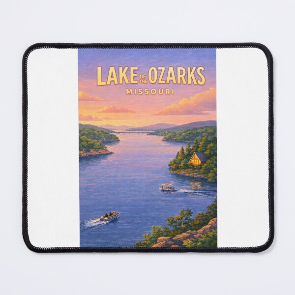 Item preview, Lake of the Ozarks Missouri Scenic Waterfront and Ozark Hills designed and sold by Places On Earth.