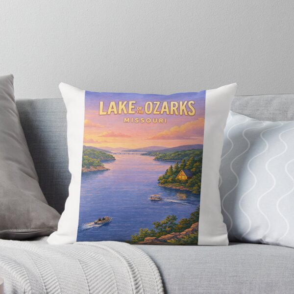 Item preview, Lake of the Ozarks Missouri Scenic Waterfront and Ozark Hills designed and sold by Places On Earth.