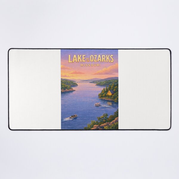 Item preview, Lake of the Ozarks Missouri Scenic Waterfront and Ozark Hills designed and sold by Places On Earth.