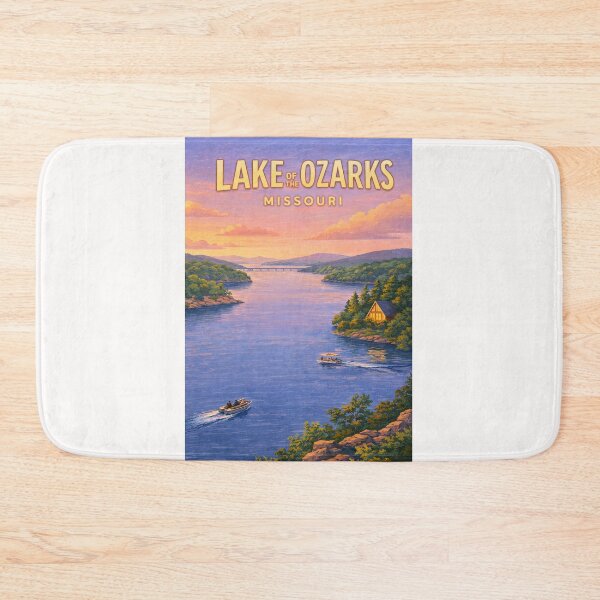 Item preview, Lake of the Ozarks Missouri Scenic Waterfront and Ozark Hills designed and sold by Places On Earth.