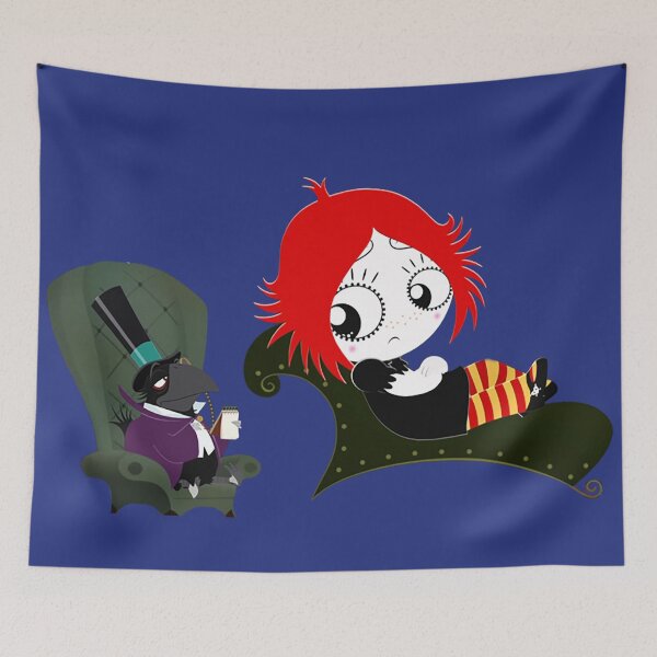 Item preview, Ruby and Poe Therapy designed and sold by QueenAlicorn.