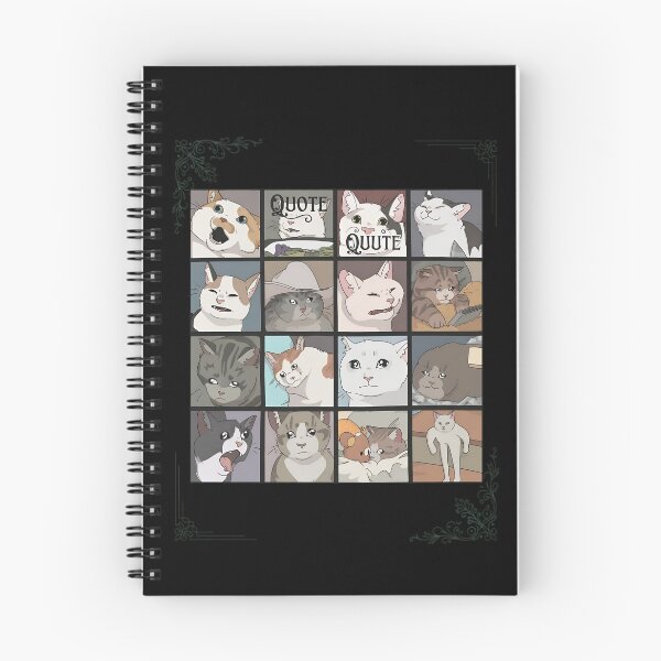 Item preview, Funny 16 Cat Reaction Grid Humor  designed and sold by PlanetSerpo.