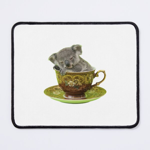 Item preview, Koala teacup teapot saucer cute kawaii adorable baby animals pet birthday christmas designed and sold by CheeseBlueprint.