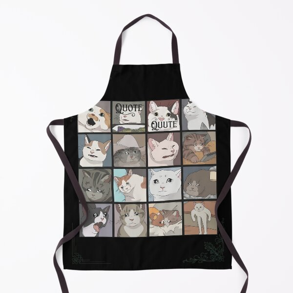 Item preview, Funny 16 Cat Reaction Grid Humor designed and sold by PlanetSerpo.