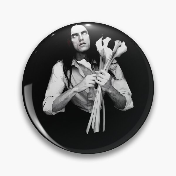 Item preview, Monochrome Portrait Of Musician Holding Calla Lilies Poster designed and sold by ZIZIS.