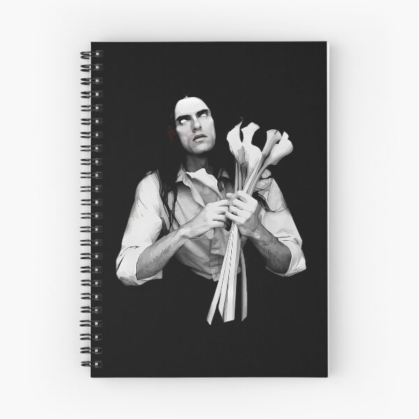 Item preview, Monochrome Portrait Of Musician Holding Calla Lilies Poster designed and sold by ZIZIS.