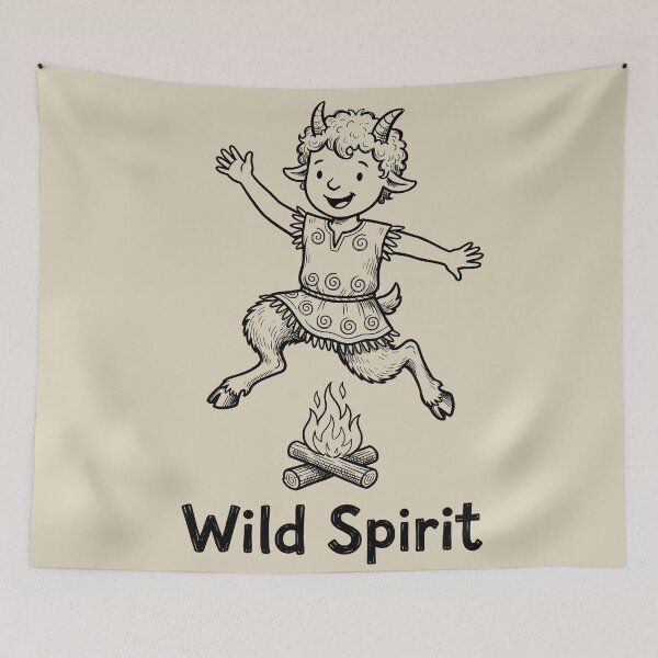 Item preview, Midnight Dance - Satyr Pagan Creature designed and sold by bapupa.