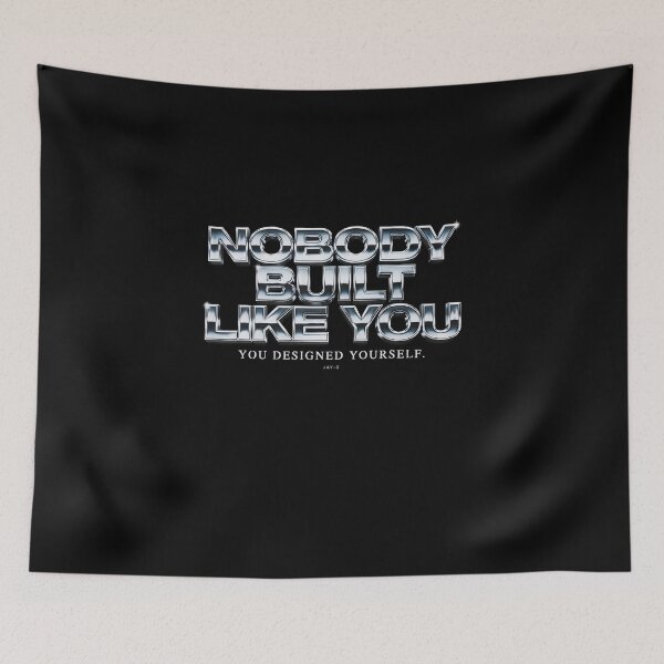 Item preview, Nobody Built Like You You Designed Yourself - Jay Z Chrome designed and sold by Enea Kelo.