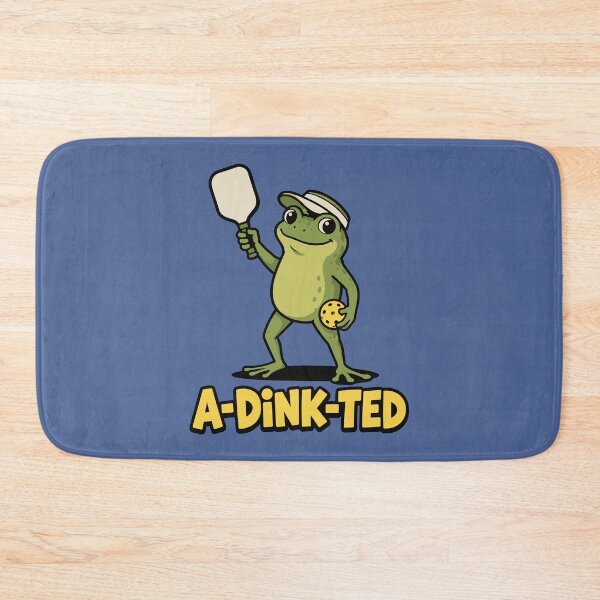 Item preview, A-DINK-TED Funny Pickleball Frog Dink Sports Lover Gift designed and sold by w1ckerman.