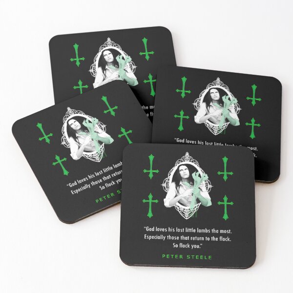 Item preview, Musician Quote Portrait With Green Crosses Poster designed and sold by ZIZIS.