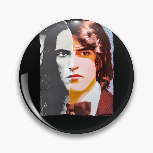 Item preview, Split Face Portrait Half Monochrome Half Color Poster designed and sold by ZIZIS.