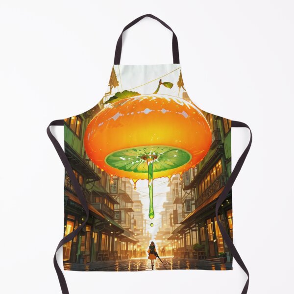 Item preview, Art with orange 1 designed and sold by ZeusGallery.
