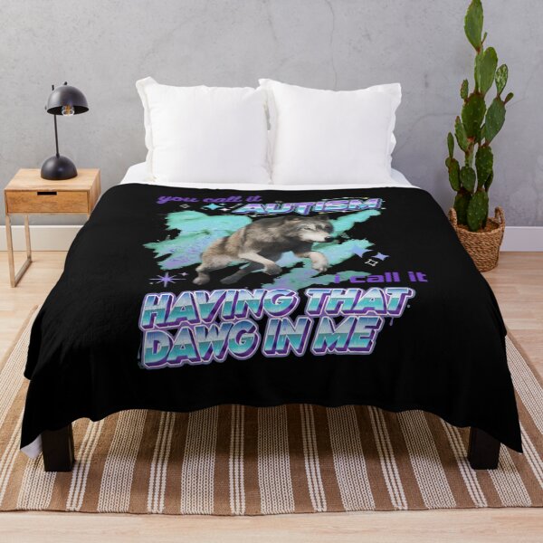 Item preview, Wolf Autism Dawg Pride Retro Awareness designed and sold by Matastuffmerch.