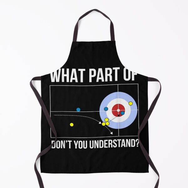 Item preview, Curling Funny designed and sold by goombi-creative.