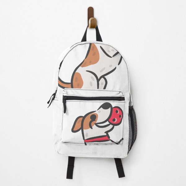 Item preview, Cute Jack Russell Terrier Playing Ball Digital Illustration designed and sold by monkik.