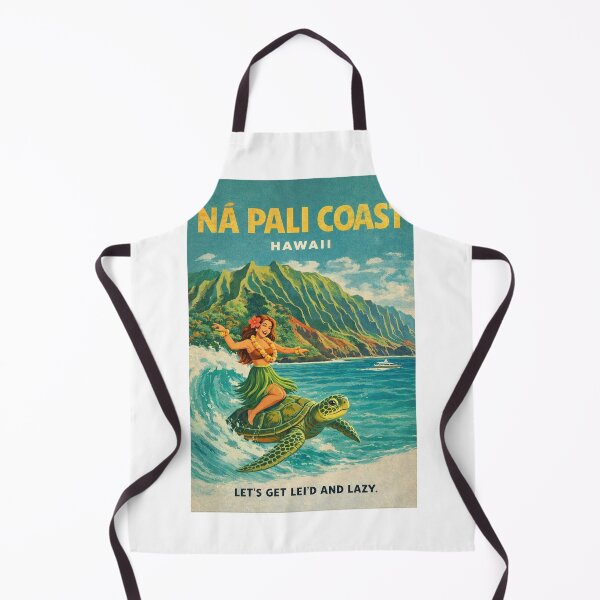 Item preview, Nā Pali Coast Kauai Hawaii Emerald Cliffs and Pacific Shore designed and sold by Aryabek.