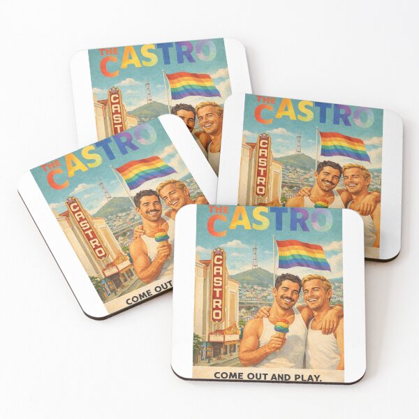 Item preview, The Castro San Francisco California Rainbow Pride Landmark District designed and sold by Aryabek.