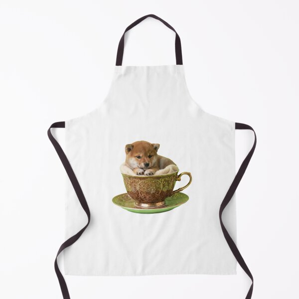 Item preview, Shiba inu teacup teapot saucer cute kawaii adorable baby animals pet birthday christmas designed and sold by CheeseBlueprint.