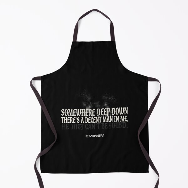 Item preview, Somewhere Deep Down Decent Man - Eminem Gothic Quote designed and sold by Enea Kelo.
