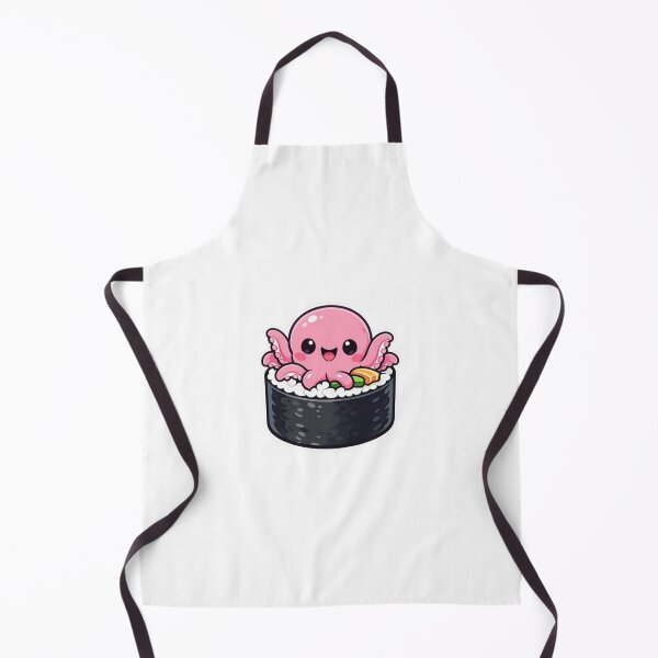 Item preview, Cute Octopus Sushi - Kawaii Maki Roll Ocean Sticker designed and sold by AuraArtistica.