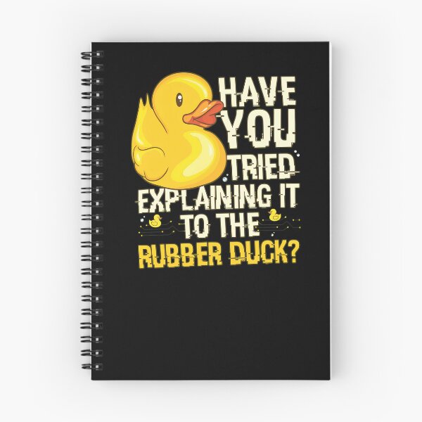 Item preview, Explaining It To The Rubber Duck Debugging designed and sold by Matastuffmerch.