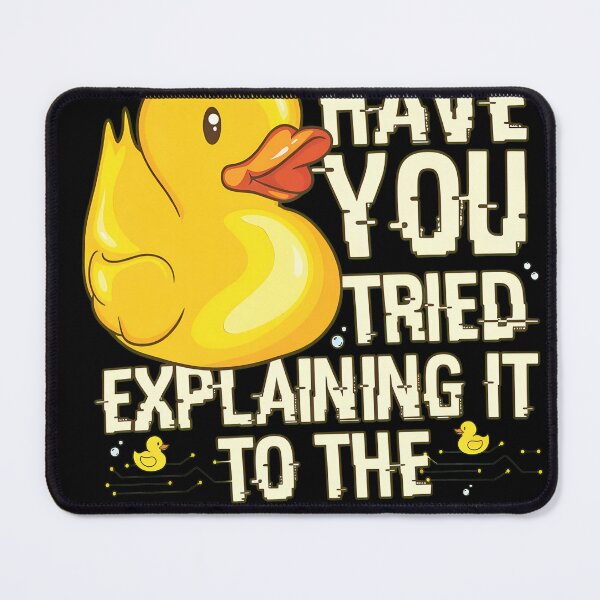 Item preview, Explaining It To The Rubber Duck Debugging designed and sold by Matastuffmerch.