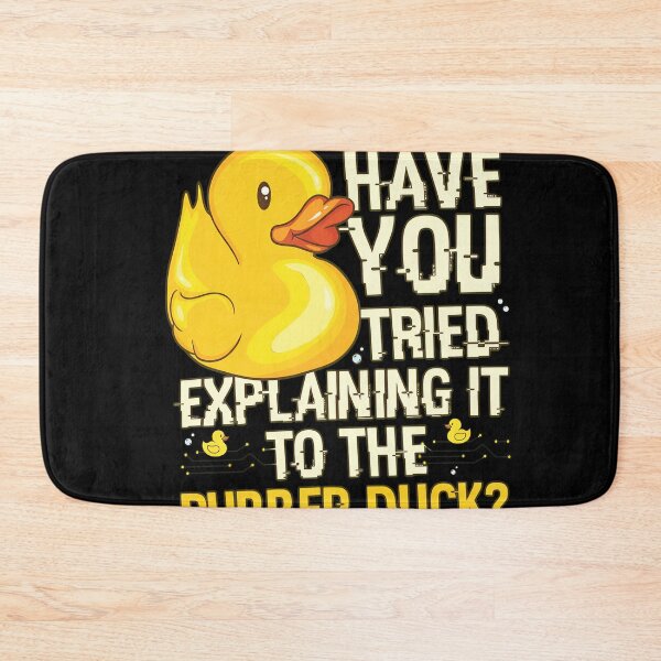 Item preview, Explaining It To The Rubber Duck Debugging designed and sold by Matastuffmerch.